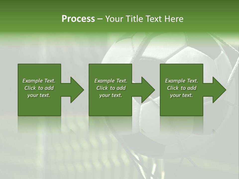 Soccer Entertainment Stadium PowerPoint Template