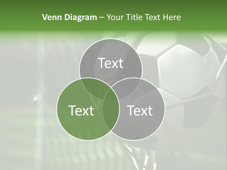 Soccer Entertainment Stadium PowerPoint Template