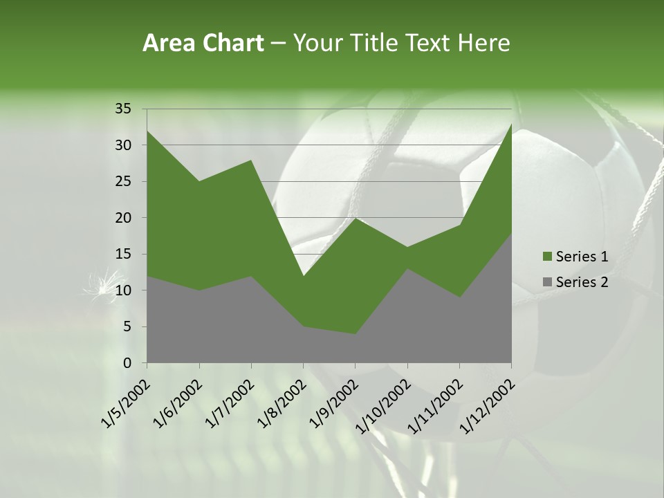 Soccer Entertainment Stadium PowerPoint Template