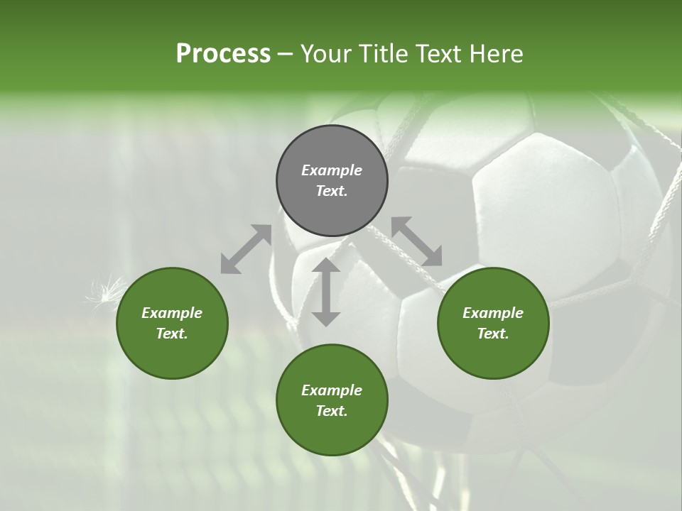 Soccer Entertainment Stadium PowerPoint Template