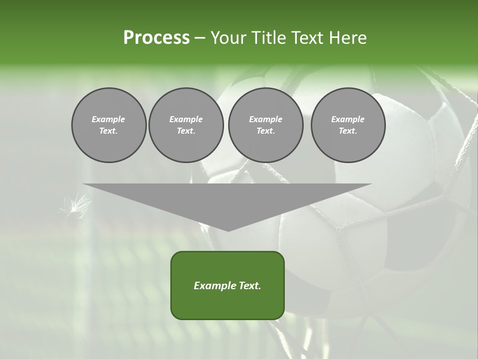 Soccer Entertainment Stadium PowerPoint Template