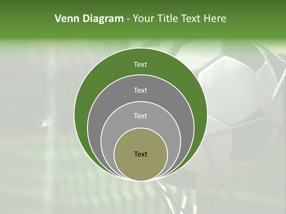 Soccer Entertainment Stadium PowerPoint Template