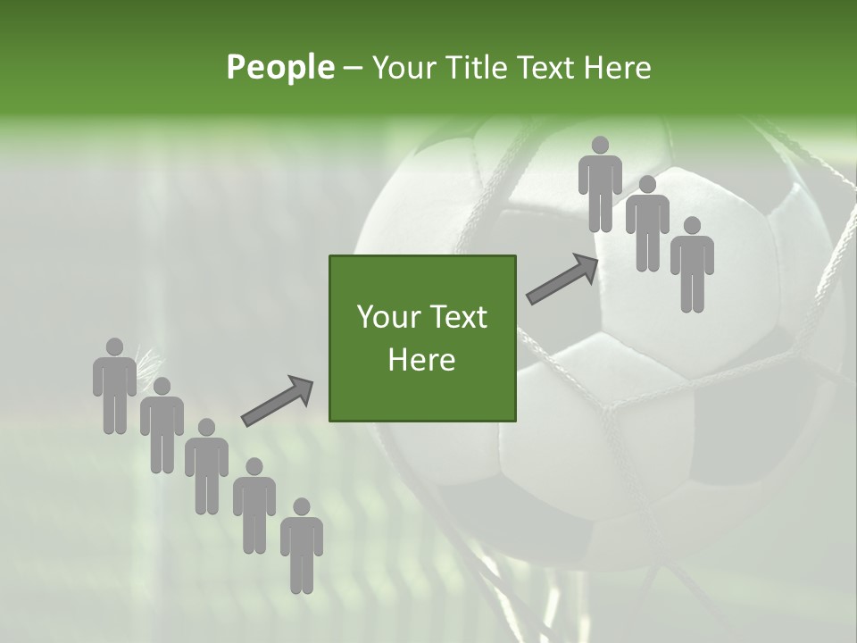 Soccer Entertainment Stadium PowerPoint Template