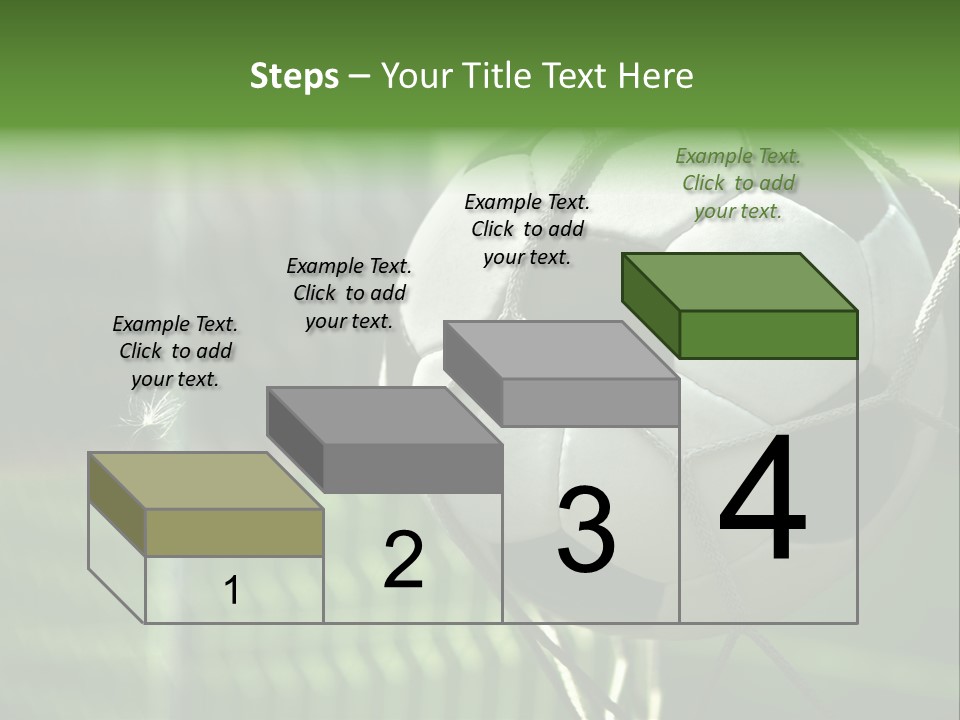 Soccer Entertainment Stadium PowerPoint Template