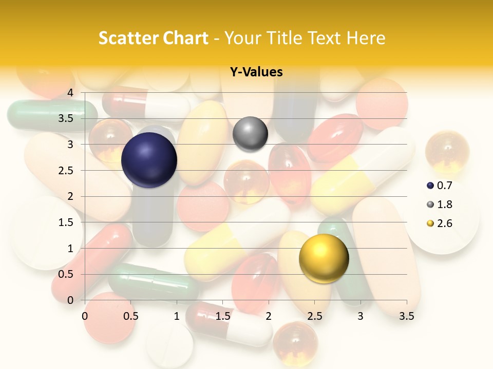 Treatment Narcotic Yellow PowerPoint Template