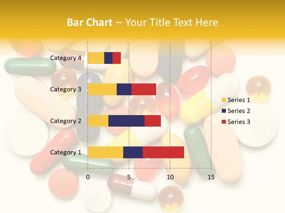 Treatment Narcotic Yellow PowerPoint Template