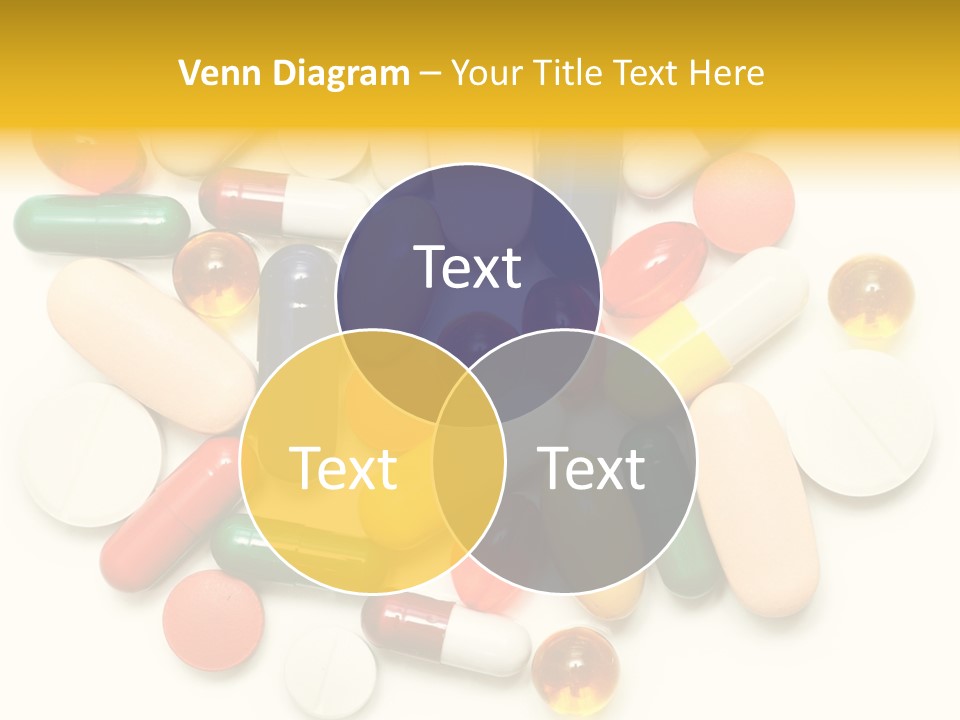 Treatment Narcotic Yellow PowerPoint Template