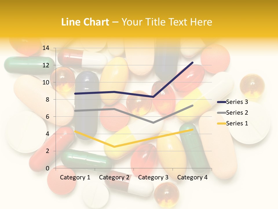 Treatment Narcotic Yellow PowerPoint Template