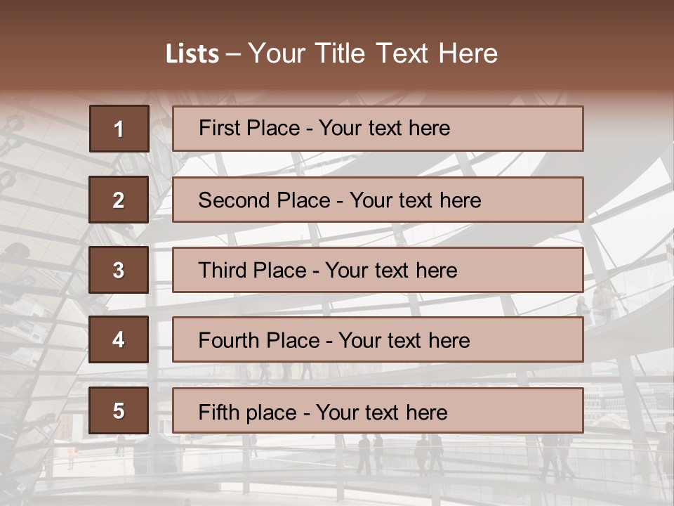 Class Library Learning PowerPoint Template