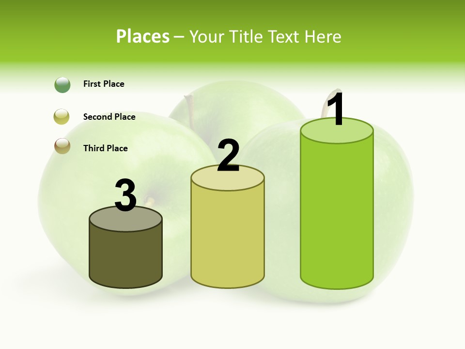 Row Isolated Three PowerPoint Template