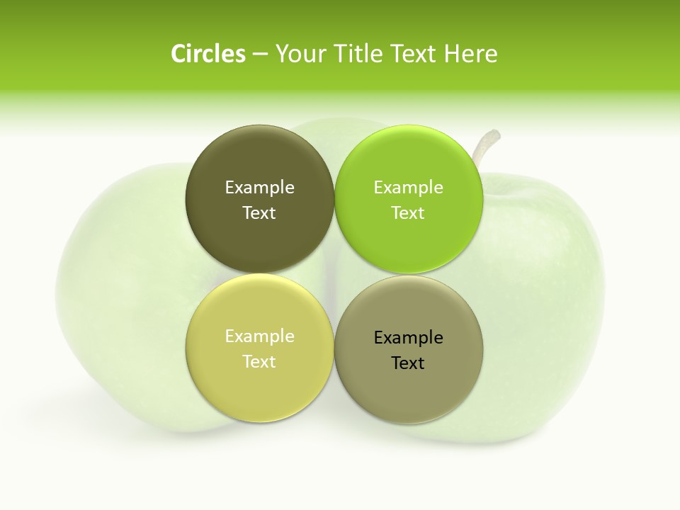 Row Isolated Three PowerPoint Template