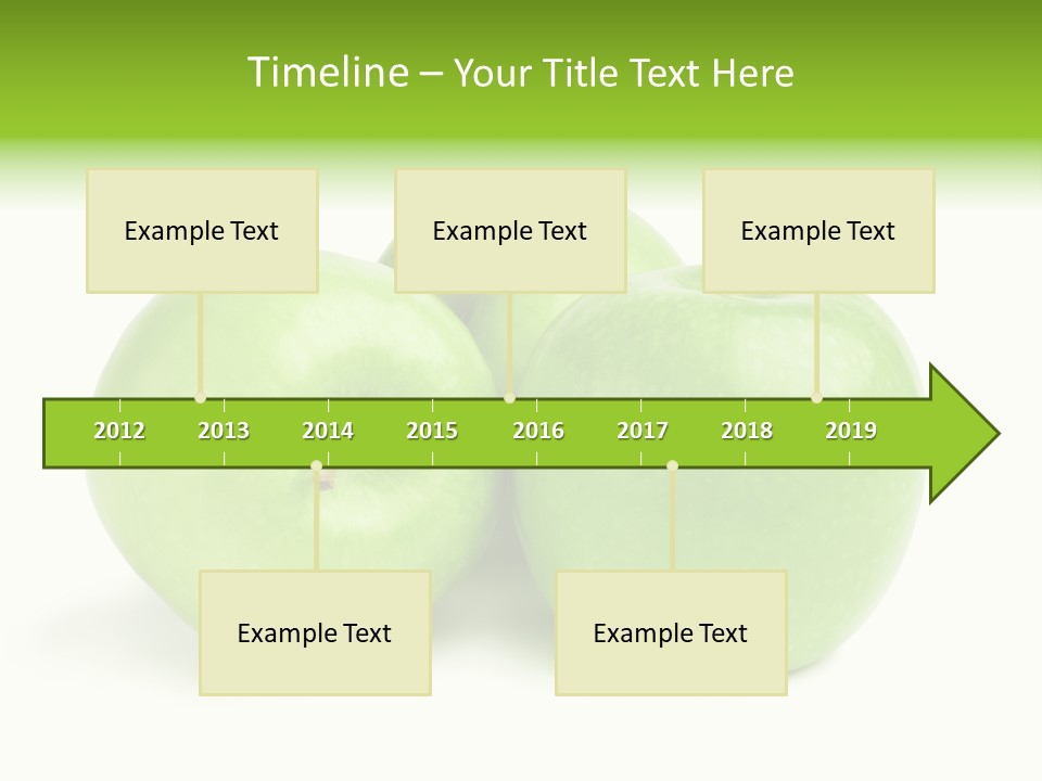 Row Isolated Three PowerPoint Template