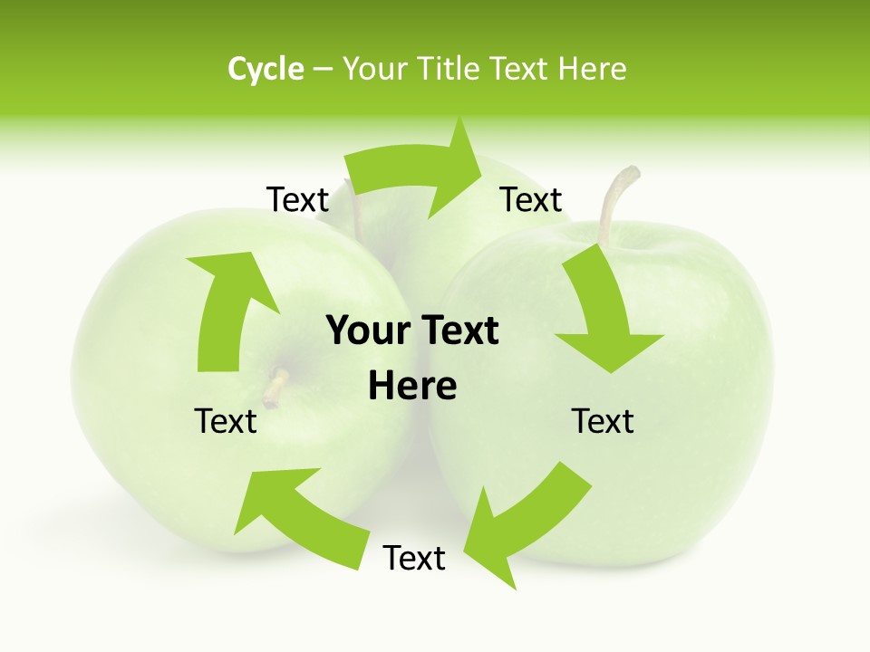 Row Isolated Three PowerPoint Template