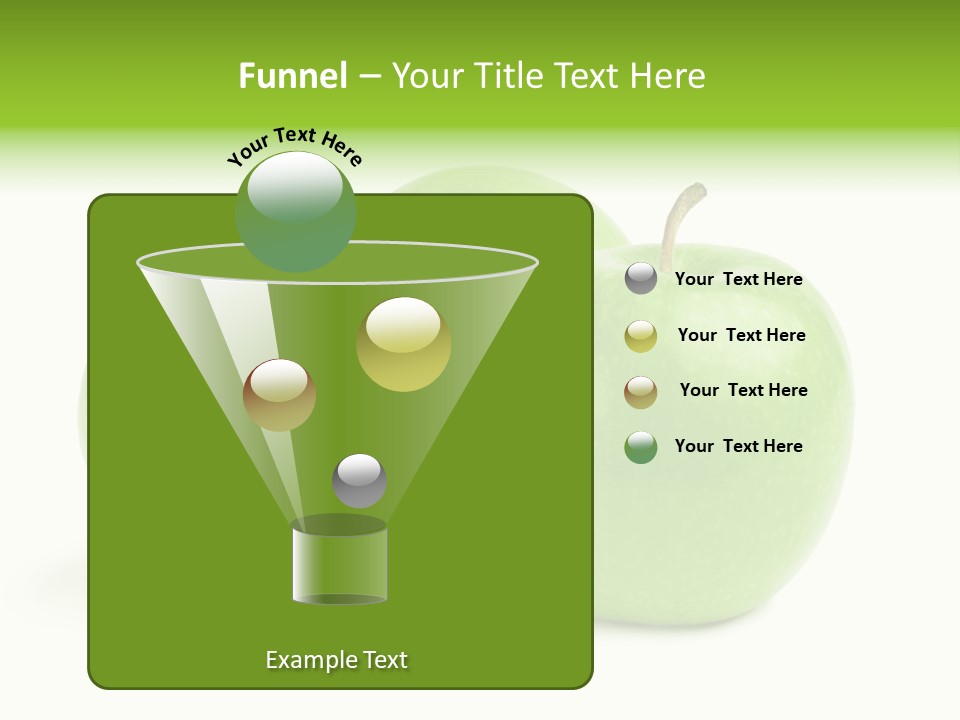 Row Isolated Three PowerPoint Template