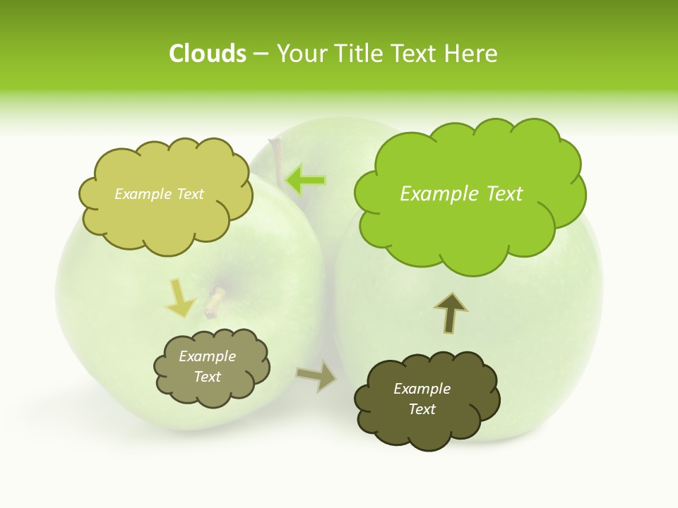 Row Isolated Three PowerPoint Template