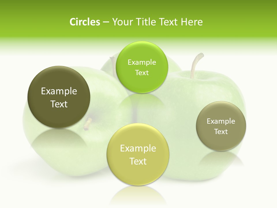 Row Isolated Three PowerPoint Template