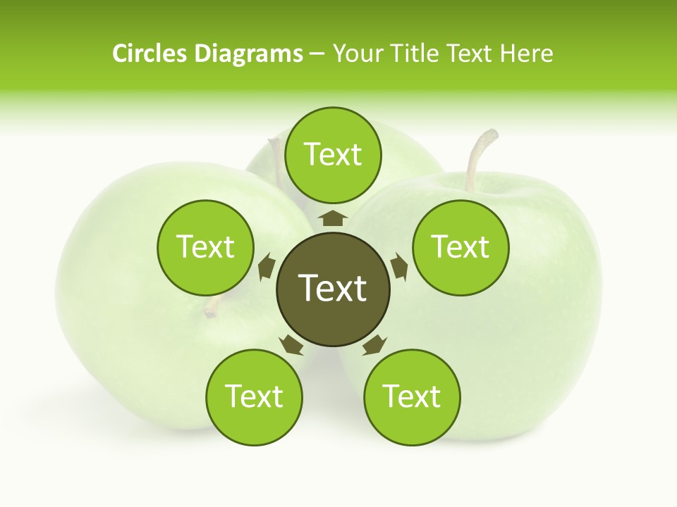 Row Isolated Three PowerPoint Template