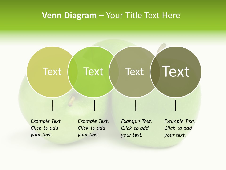 Row Isolated Three PowerPoint Template