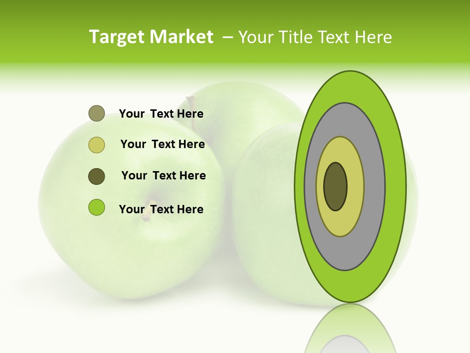 Row Isolated Three PowerPoint Template