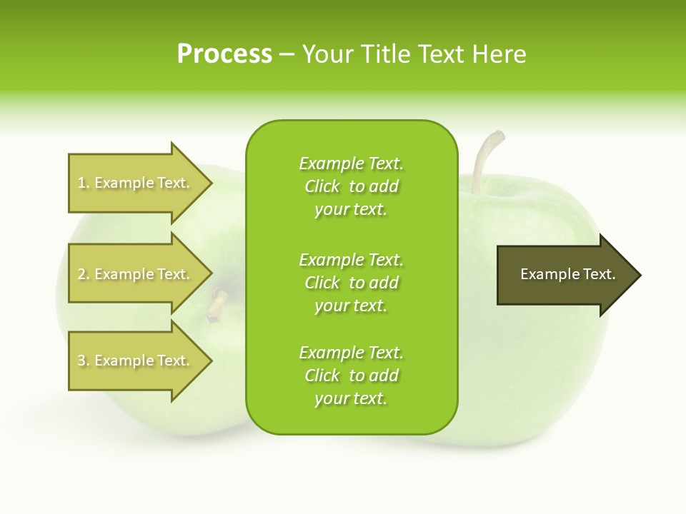 Row Isolated Three PowerPoint Template