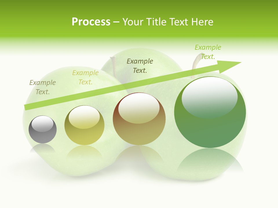 Row Isolated Three PowerPoint Template