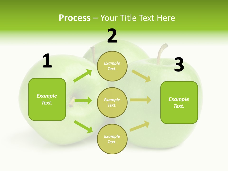Row Isolated Three PowerPoint Template