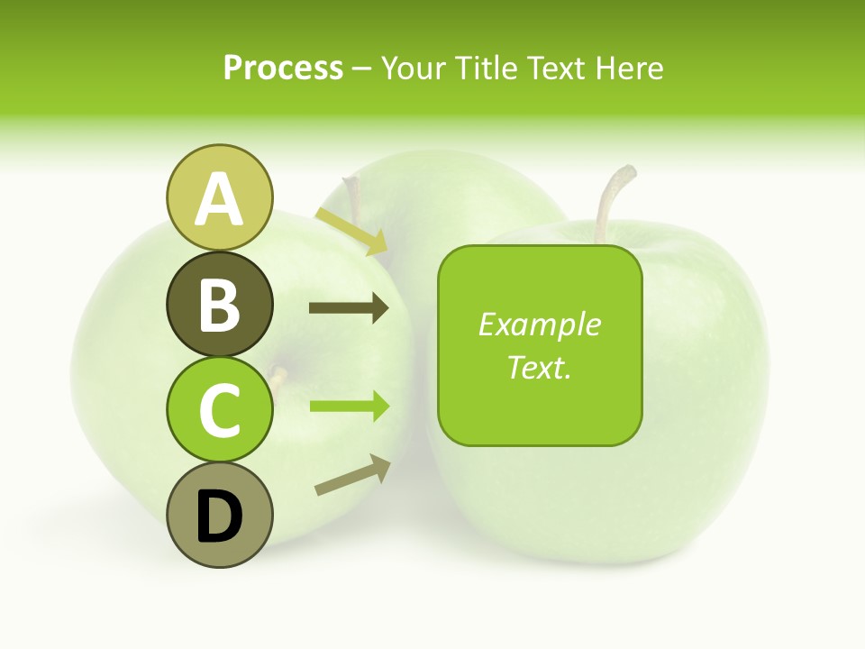 Row Isolated Three PowerPoint Template