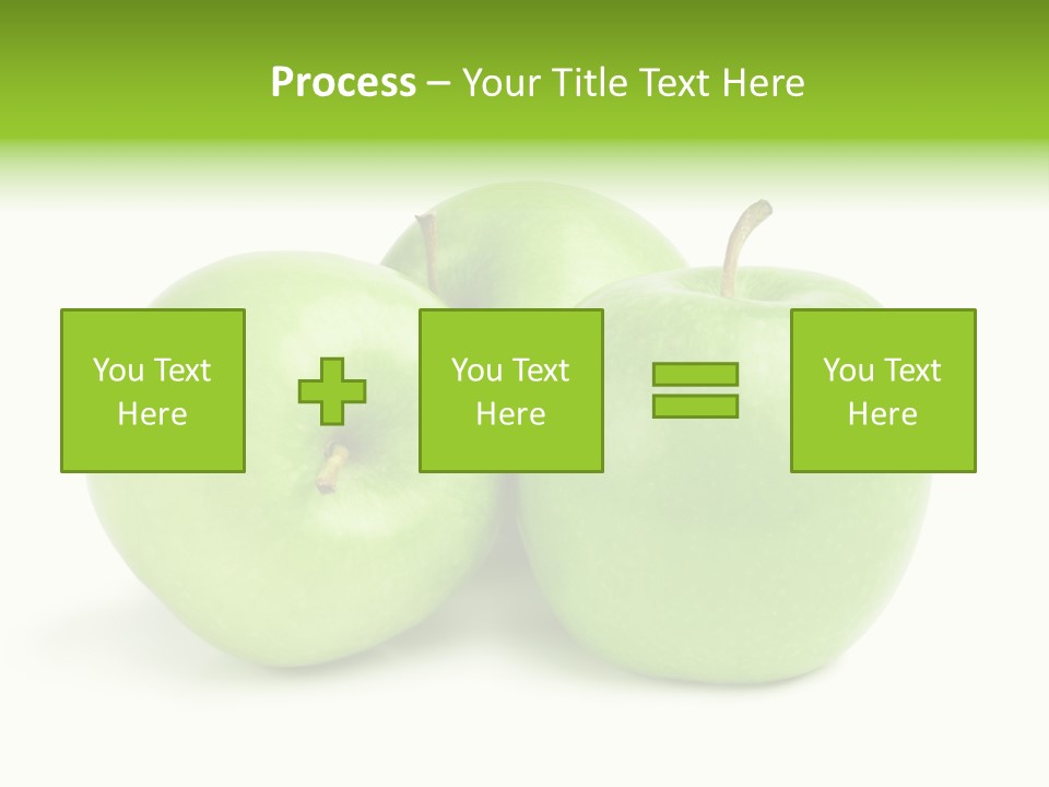 Row Isolated Three PowerPoint Template