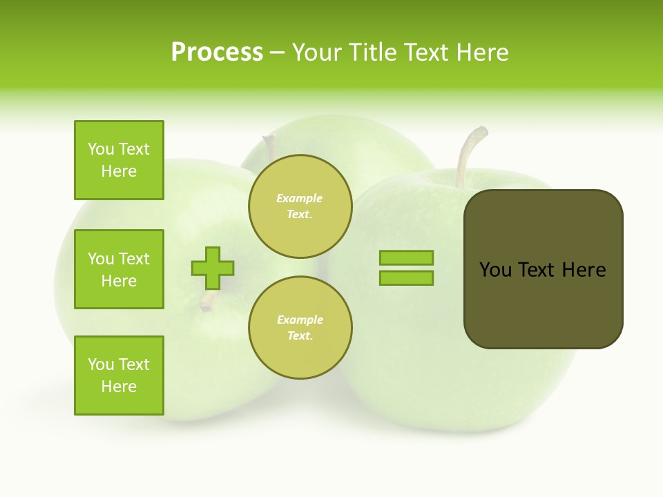 Row Isolated Three PowerPoint Template