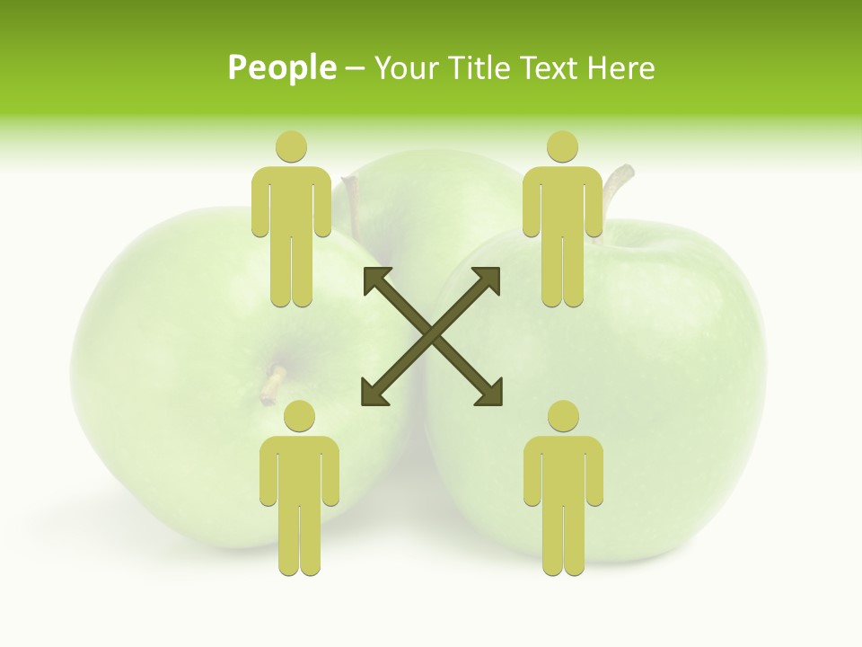 Row Isolated Three PowerPoint Template