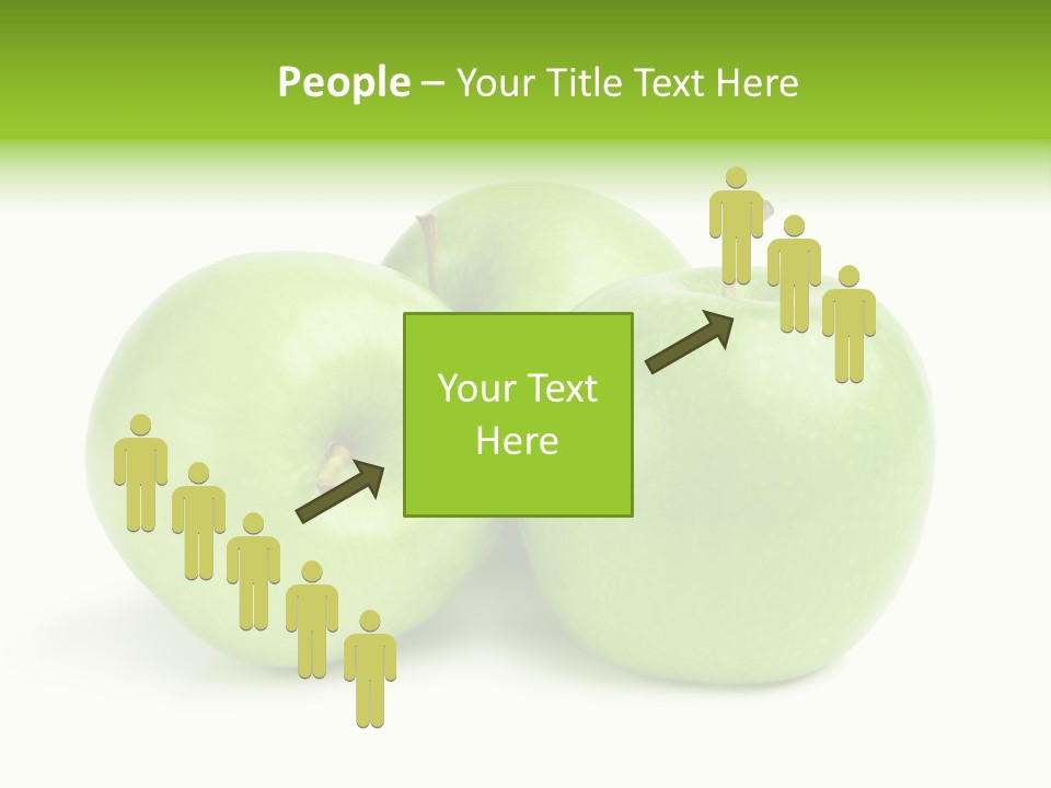 Row Isolated Three PowerPoint Template