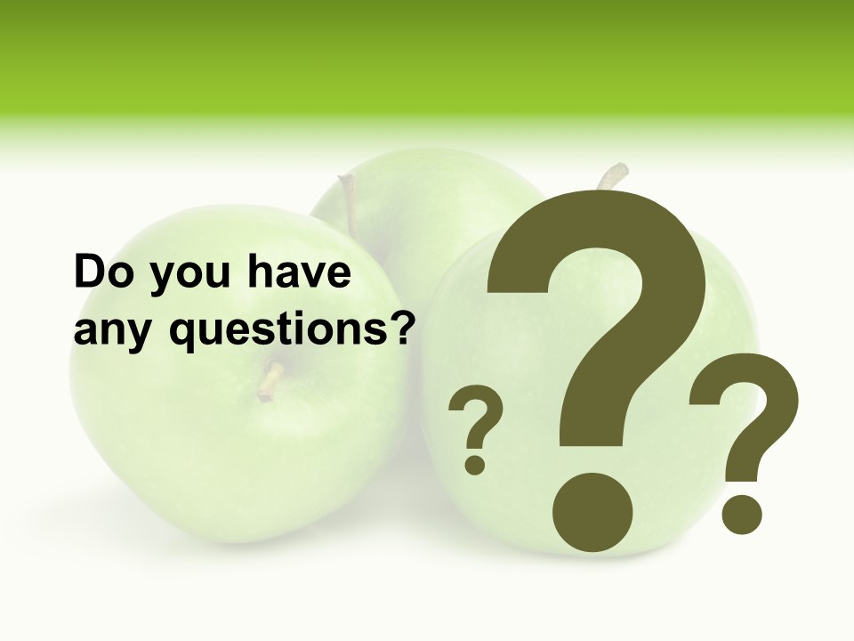 Row Isolated Three PowerPoint Template