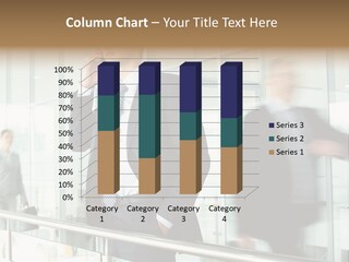 Caucasian People Associate PowerPoint Template