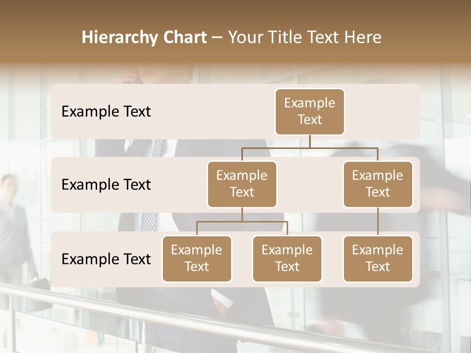 Caucasian People Associate PowerPoint Template