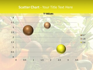 Basket Orange Herb PowerPoint Template