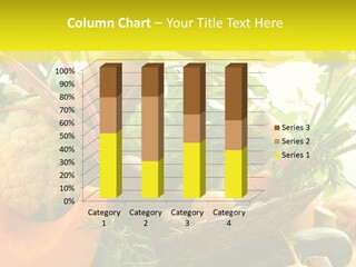 Basket Orange Herb PowerPoint Template