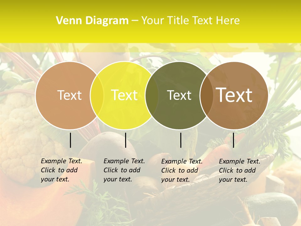 Basket Orange Herb PowerPoint Template