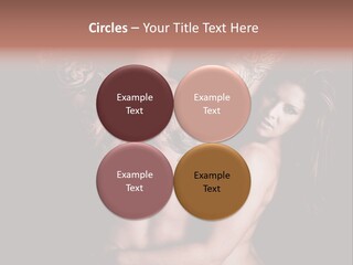 Shoulder Breasts Flirt PowerPoint Template