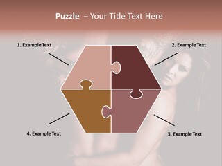 Shoulder Breasts Flirt PowerPoint Template