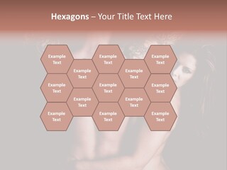 Shoulder Breasts Flirt PowerPoint Template