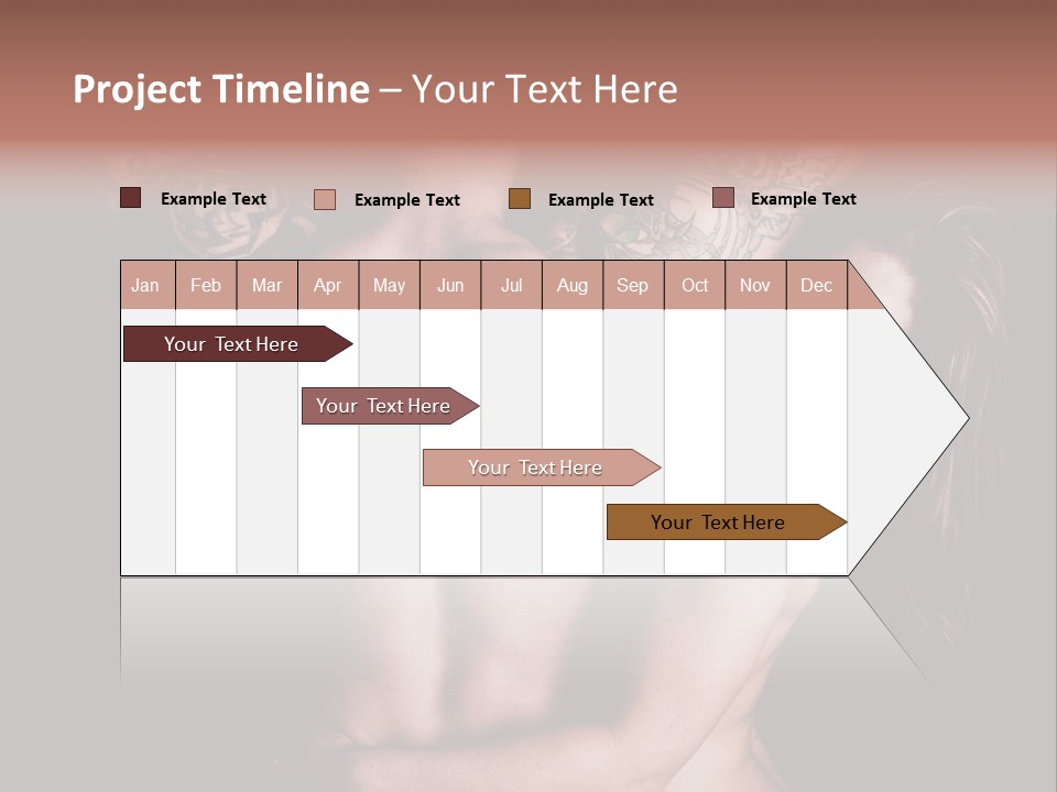Shoulder Breasts Flirt PowerPoint Template