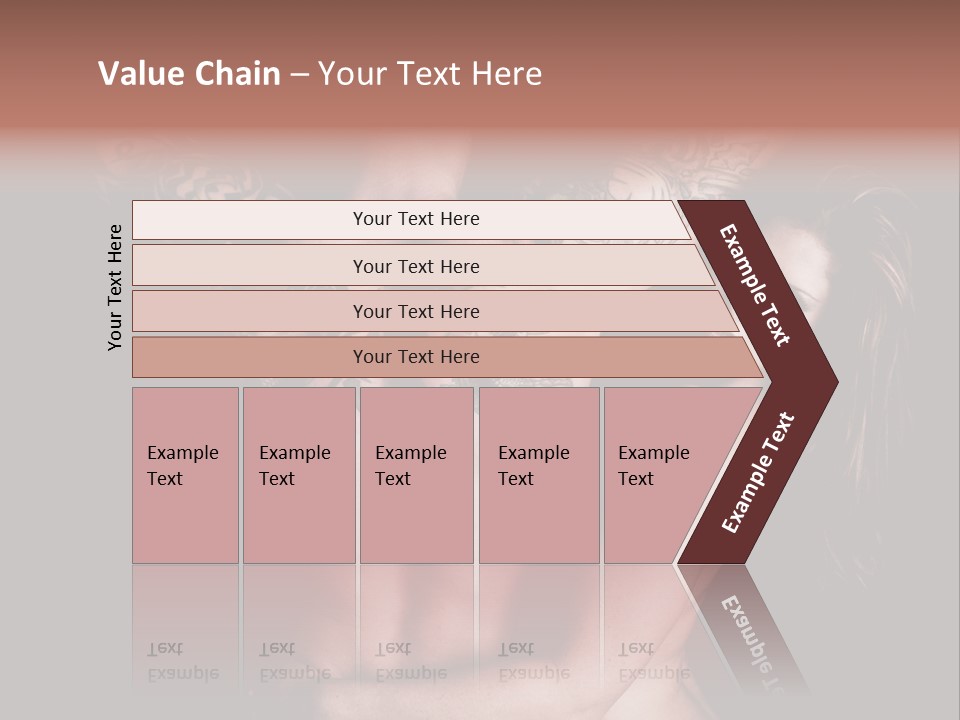 Shoulder Breasts Flirt PowerPoint Template