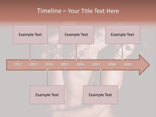 Shoulder Breasts Flirt PowerPoint Template