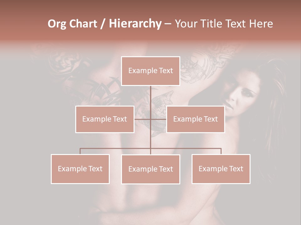 Shoulder Breasts Flirt PowerPoint Template