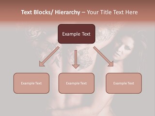 Shoulder Breasts Flirt PowerPoint Template