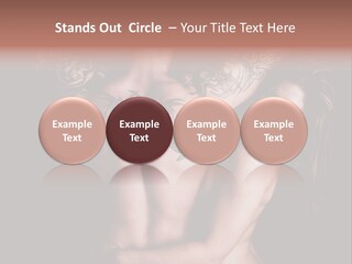 Shoulder Breasts Flirt PowerPoint Template