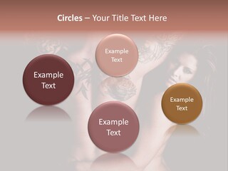 Shoulder Breasts Flirt PowerPoint Template