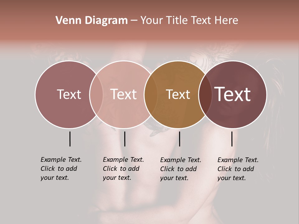 Shoulder Breasts Flirt PowerPoint Template