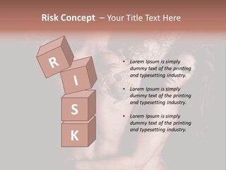 Shoulder Breasts Flirt PowerPoint Template