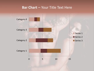 Shoulder Breasts Flirt PowerPoint Template